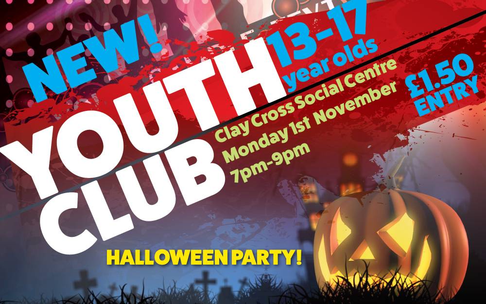 New Youth Club in Clay Cross for 13-17 year olds