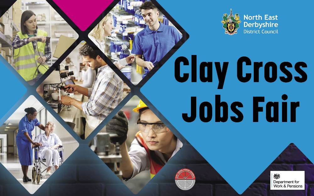 Clay Cross Jobs Fair - 2 March, 10am to 12noon
